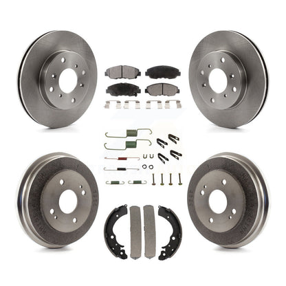[Avant + Arrière] Kit de Disque et plaquette (céramique) de frein pour Honda Accord K8T-102804