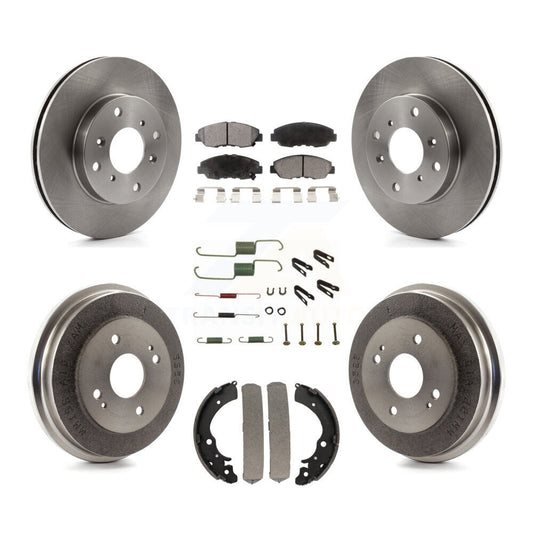 [Avant + Arrière] Kit de Disque et plaquette (céramique) de frein pour Honda Accord K8T-102804