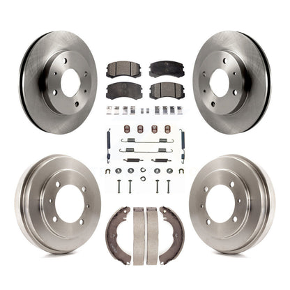 [Avant + Arrière] Kit de Disque et plaquette (céramique) de frein pour Mitsubishi Lancer K8T-102810