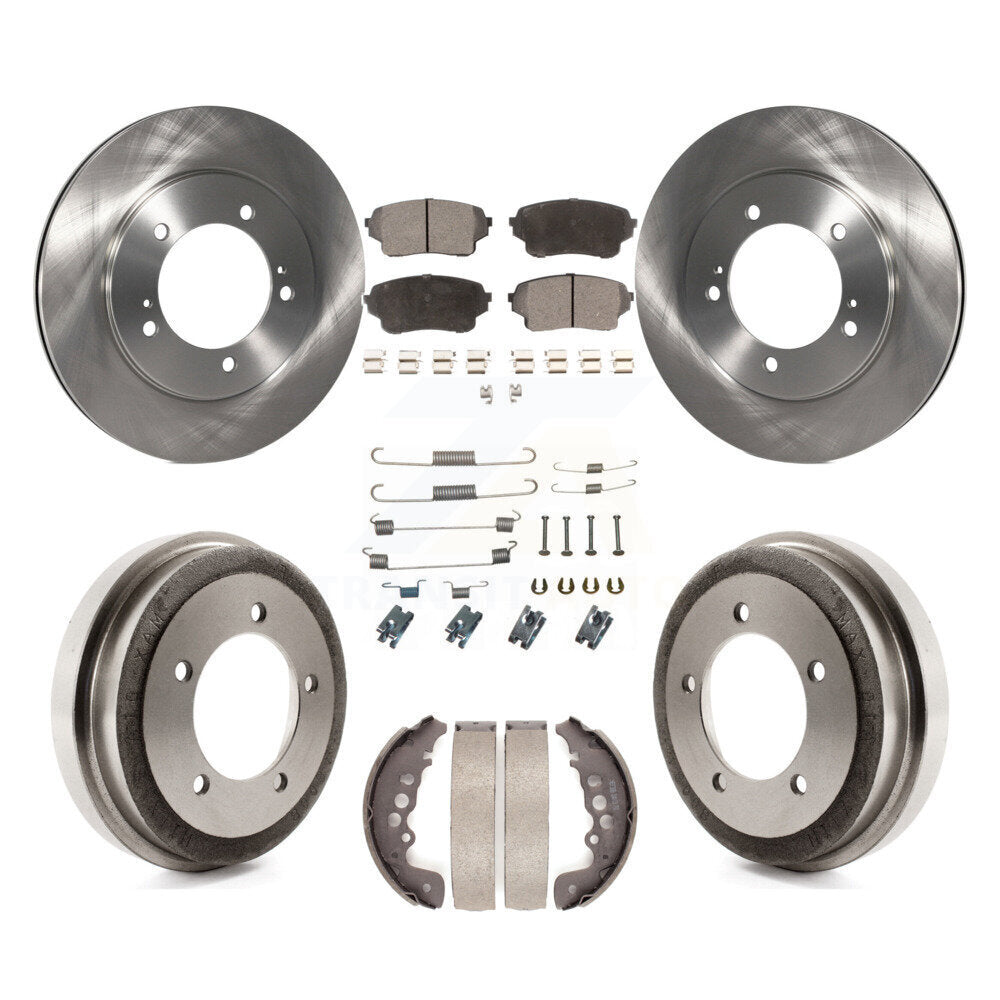 [Avant + Arrière] Kit de Disque et plaquette (céramique) de frein pour 2004 Suzuki Grand Vitara From Chassis VIN #44103257 K8T-102813