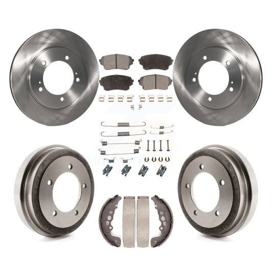 [Avant + Arrière] Kit de Disque et plaquette (céramique) de frein pour 2004 Suzuki Grand Vitara From Chassis VIN #44103257 K8T-102813