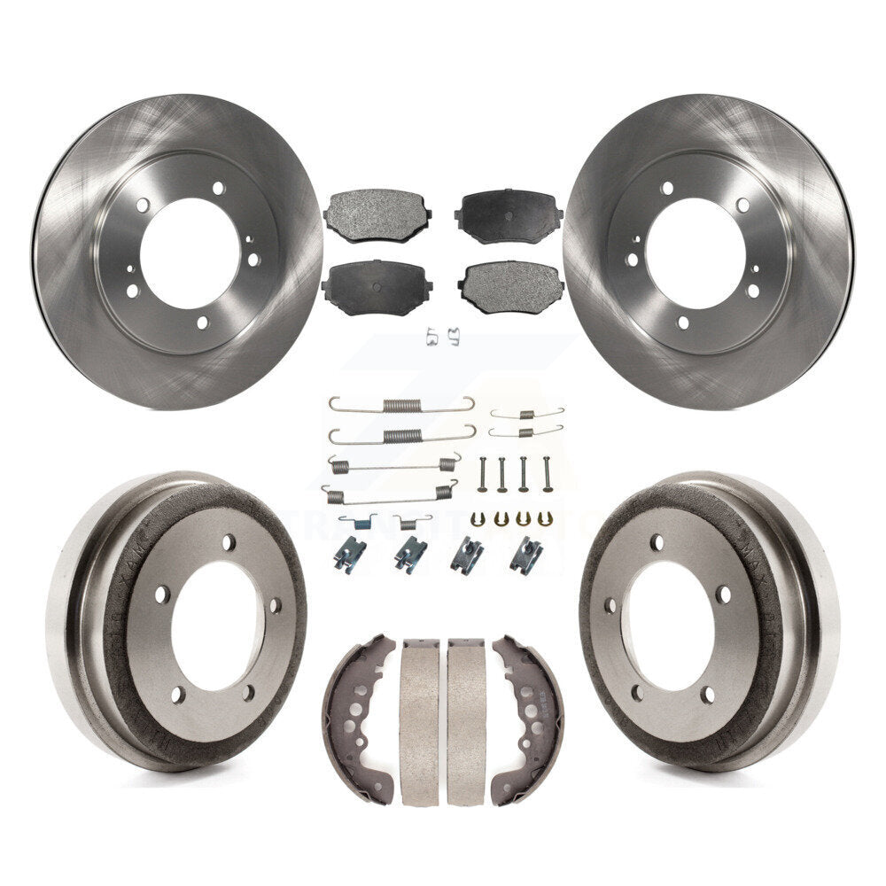 [Avant + Arrière] Kit de Disque et plaquette (céramique) de frein pour Suzuki Grand Vitara K8T-102814