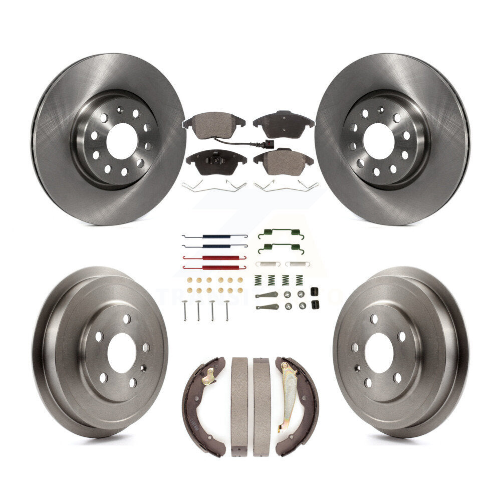 [Avant et Arrière] Disque et plaquette de frein pour Volkswagen Jetta rear brakes K8T-102826