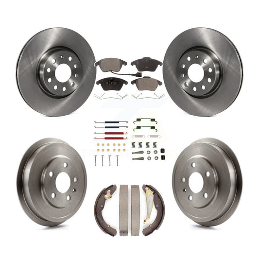 [Avant et Arrière] Disque et plaquette de frein pour Volkswagen Jetta rear brakes K8T-102826
