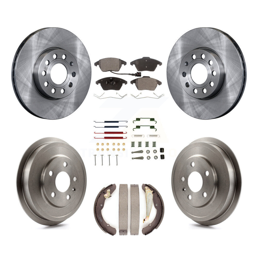 [Avant et Arrière] Disque et plaquette de frein pour Volkswagen Jetta rear brakes K8T-102827