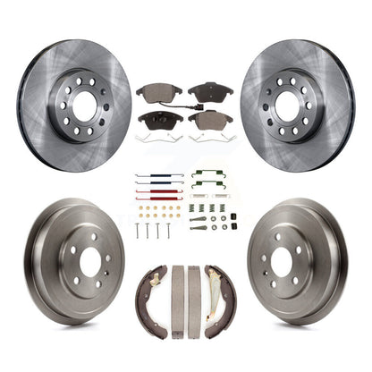 [Avant et Arrière] Disque et plaquette de frein pour Volkswagen Jetta rear brakes K8T-102827