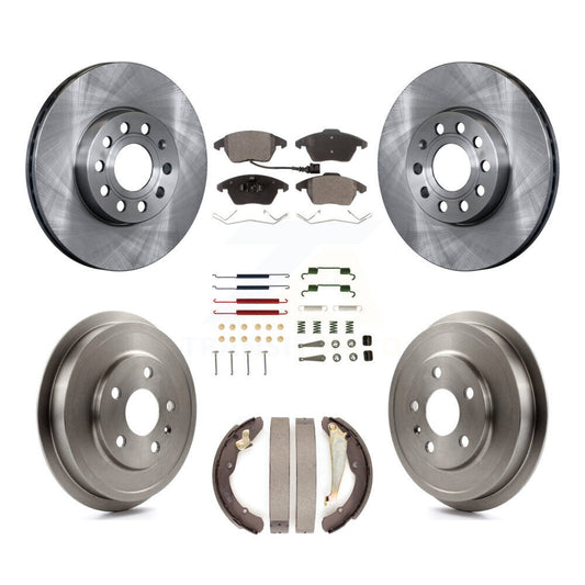 [Avant et Arrière] Disque et plaquette de frein pour Volkswagen Jetta rear brakes K8T-102827