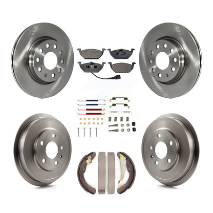[Avant et Arrière] Disque et plaquette de frein pour Volkswagen Jetta rear brakes K8T-102835