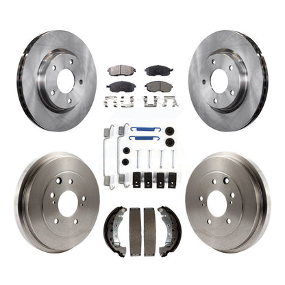 [Avant + Arrière] Kit de Disque et plaquette (céramique) de frein pour Nissan Sentra K8T-102837