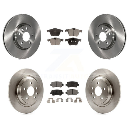 [Avant + Arrière] Kit de Disque et plaquette (céramique) de frein pour 2008 Volvo V70 avec 300mm Diameter Rotor K8T-102839