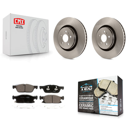 [Avant] Kit de Disque et plaquette (céramique) de frein pour Ford Fusion Lincoln MKZ Continental K8T-102846