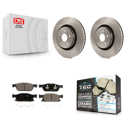 [Avant] Kit de Disque et plaquette (céramique) de frein pour Ford Fusion Lincoln MKZ Continental K8T-102846