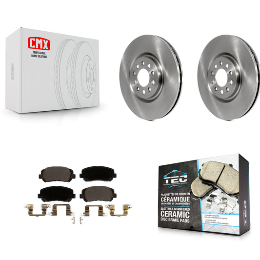 [Avant] Kit de Disque et plaquette (céramique) de frein pour Jeep Cherokee Chrysler 200 K8T-102848