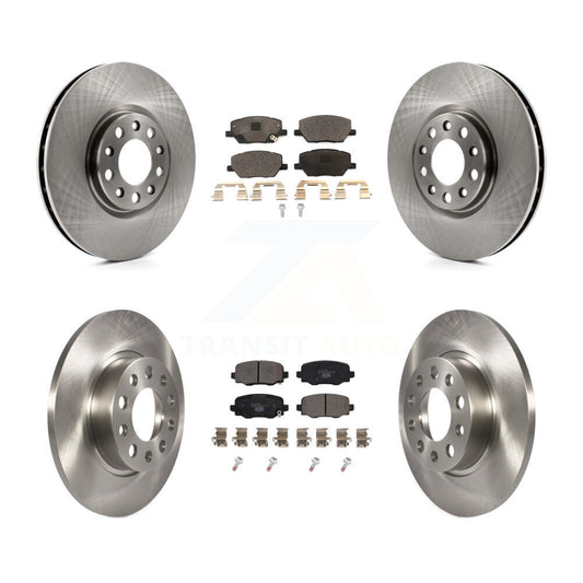 [Avant + Arrière] Kit de Disque et plaquette (céramique) de frein pour Jeep Renegade Fiat 500X K8T-102859