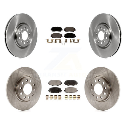 [Avant + Arrière] Kit de Disque et plaquette (céramique) de frein pour Jeep Cherokee Chrysler 200 K8T-102861