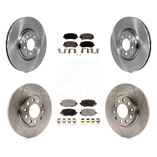 [Avant + Arrière] Kit de Disque et plaquette (céramique) de frein pour Jeep Cherokee Chrysler 200 K8T-102861