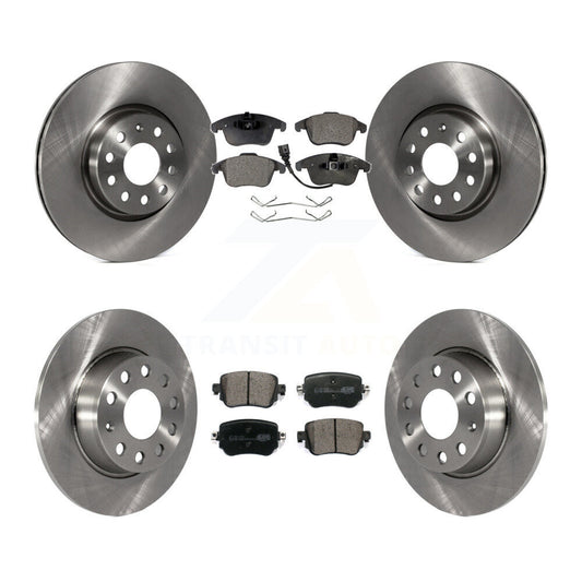 [Avant + Arrière] Kit de Disque et plaquette (céramique) de frein pour Volkswagen Passat K8T-102866
