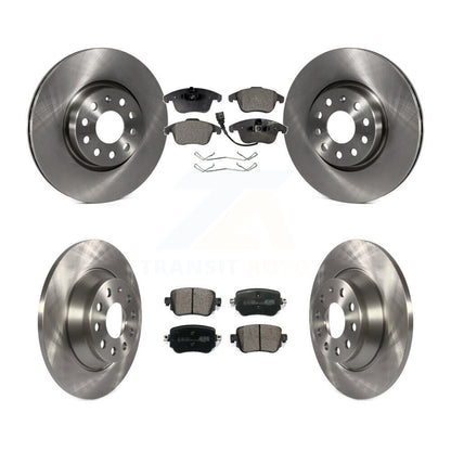 [Avant + Arrière] Kit de Disque et plaquette (céramique) de frein pour 2016-2018 Audi Q3 Quattro K8T-102867
