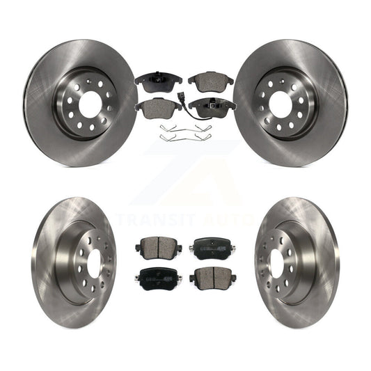 [Avant + Arrière] Kit de Disque et plaquette (céramique) de frein pour 2016-2018 Audi Q3 Quattro K8T-102867
