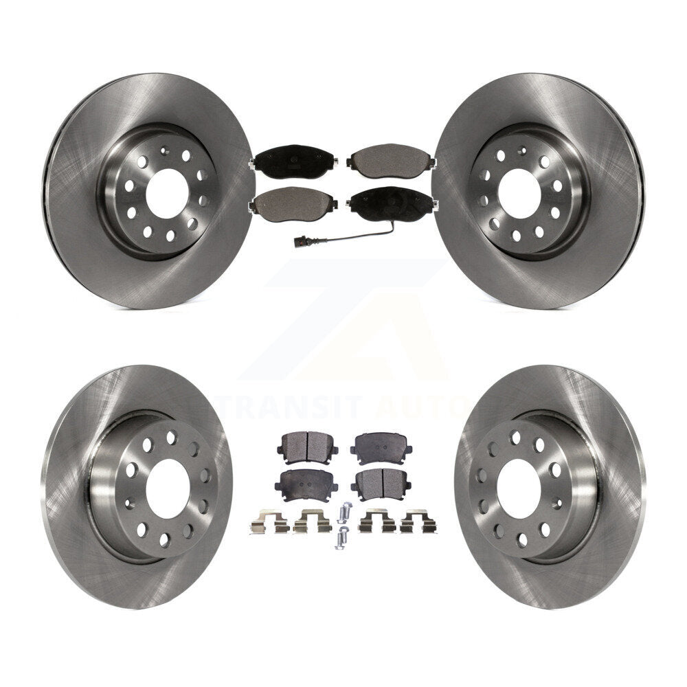 [Avant + Arrière] Kit de Disque et plaquette (céramique) de frein pour 2015 Volkswagen GTI avec Performance Package K8T-102868