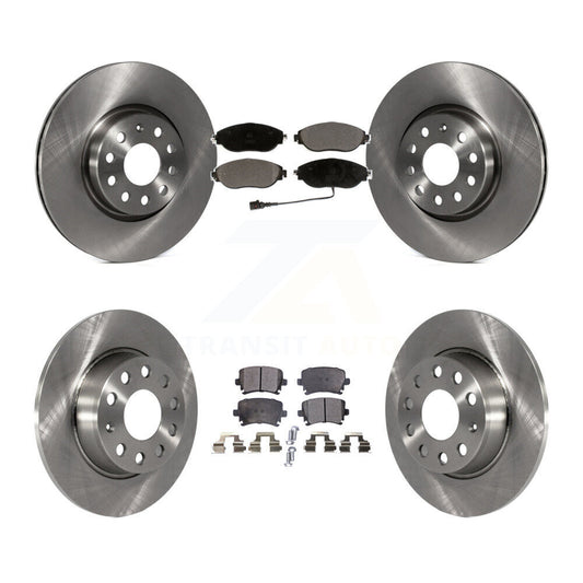 [Avant + Arrière] Kit de Disque et plaquette (céramique) de frein pour 2015 Volkswagen GTI avec Performance Package K8T-102868