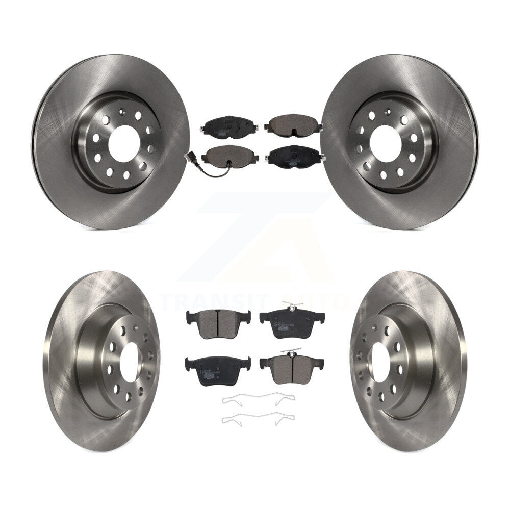 [Avant + Arrière] Kit de Disque et plaquette (céramique) de frein pour Audi TT Quattro K8T-102872