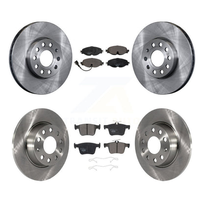 [Avant + Arrière] Kit de Disque et plaquette (céramique) de frein pour Audi A3 Quattro Volkswagen e-Golf Taos K8T-102873