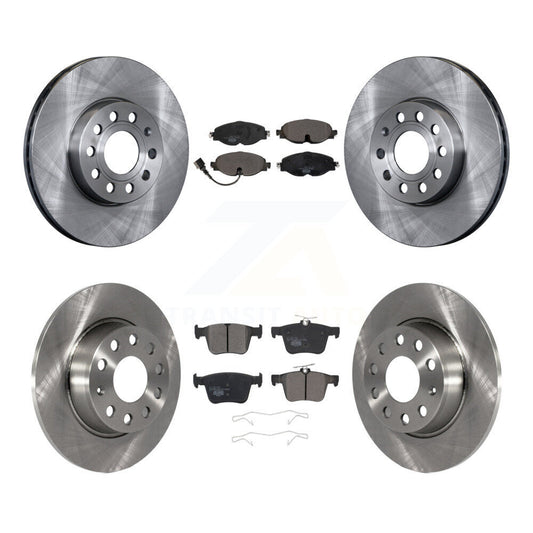 [Avant + Arrière] Kit de Disque et plaquette (céramique) de frein pour Audi A3 Quattro Volkswagen e-Golf Taos K8T-102873