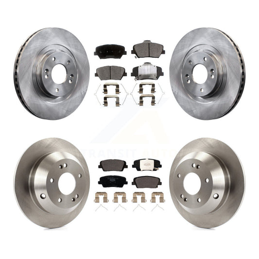 [Avant + Arrière] Kit de Disque et plaquette (céramique) de frein pour Kia Sorento Hyundai Santa Fe Sport K8T-102885