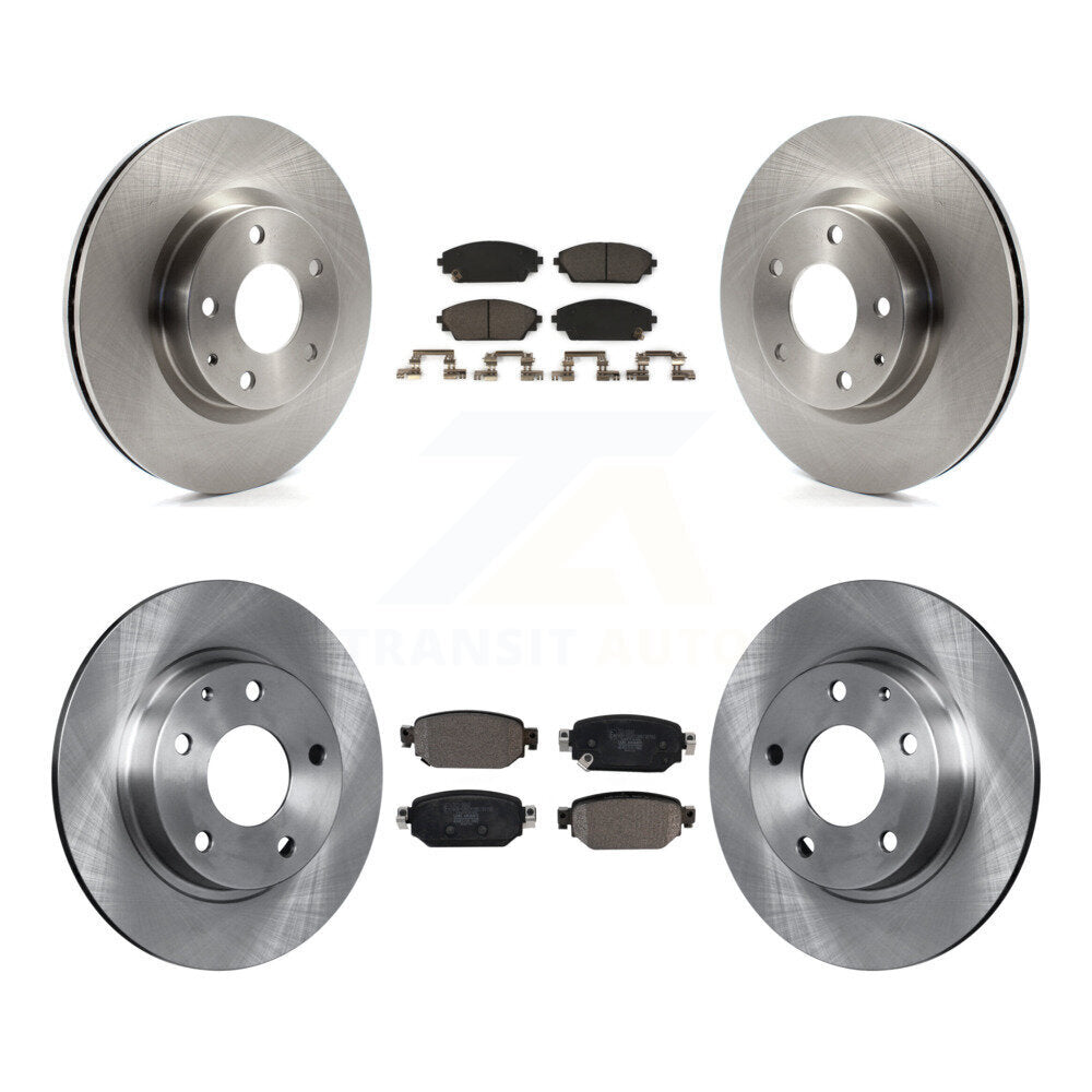 [Avant + Arrière] Kit de Disque et plaquette (céramique) de frein pour 2019-2021 Mazda CX-3 AWD K8T-102889