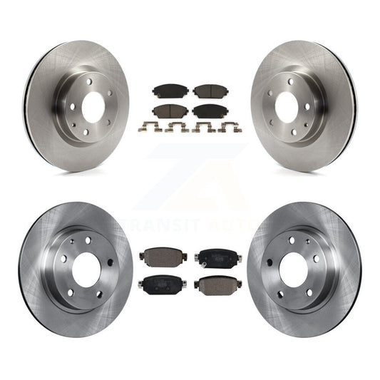 [Avant + Arrière] Kit de Disque et plaquette (céramique) de frein pour 2019-2021 Mazda CX-3 AWD K8T-102889