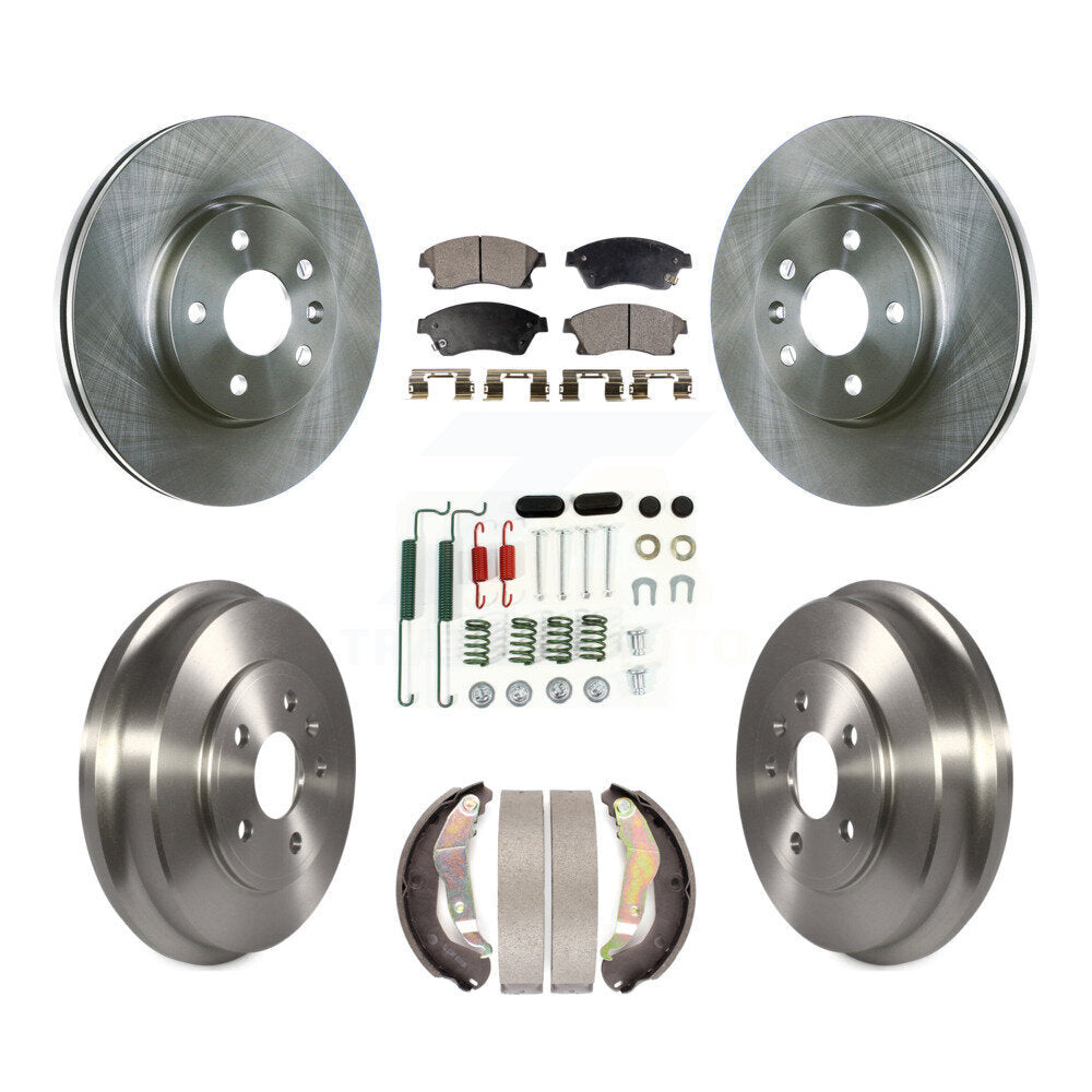 [Avant + Arrière] Kit de Disque et plaquette (céramique) de frein pour Chevrolet Sonic K8T-102893