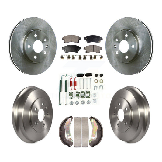 [Avant + Arrière] Kit de Disque et plaquette (céramique) de frein pour Chevrolet Sonic K8T-102893