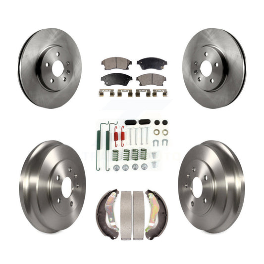 [Avant + Arrière] Kit de Disque et plaquette (céramique) de frein pour Chevrolet Trax Sonic K8T-102894