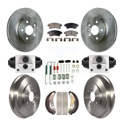 [Avant et Arrière] Disque et plaquette de frein pour Chevrolet Sonic K8T-102909