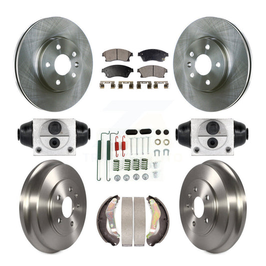 [Avant et Arrière] Disque et plaquette de frein pour Chevrolet Sonic K8T-102909