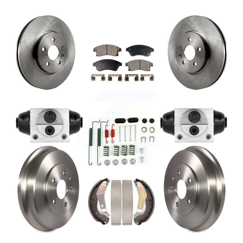 [Avant et Arrière] Disque et plaquette de frein pour 2013-2014 Chevrolet Sonic RS K8T-102912