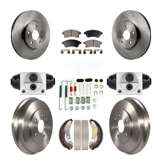 [Avant et Arrière] Disque et plaquette de frein pour 2013-2014 Chevrolet Sonic RS K8T-102912