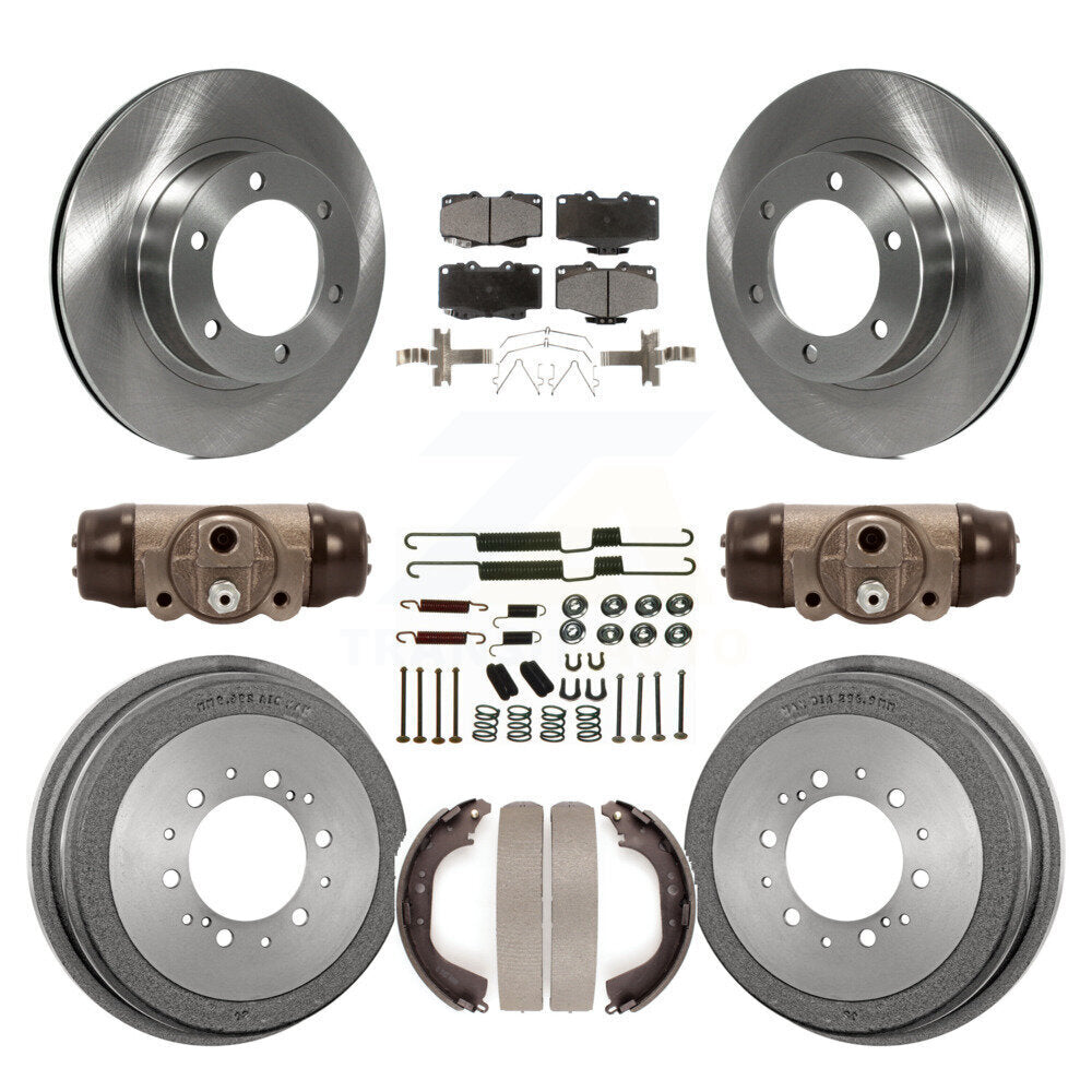 [Avant + Arrière] Kit de Disque et plaquette (céramique) de frein pour Toyota 4Runner K8T-102930