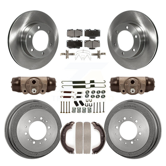 [Avant + Arrière] Kit de Disque et plaquette (céramique) de frein pour Toyota 4Runner K8T-102930