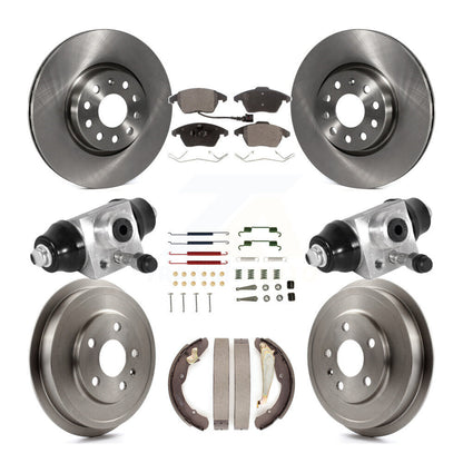 [Avant et Arrière] Disque et plaquette de frein pour Volkswagen Jetta rear brakes K8T-102935