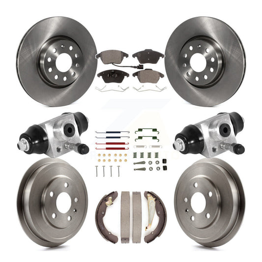 [Avant et Arrière] Disque et plaquette de frein pour Volkswagen Jetta rear brakes K8T-102935