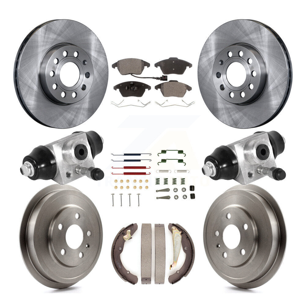[Avant et Arrière] Disque et plaquette de frein pour Volkswagen Jetta rear brakes K8T-102937