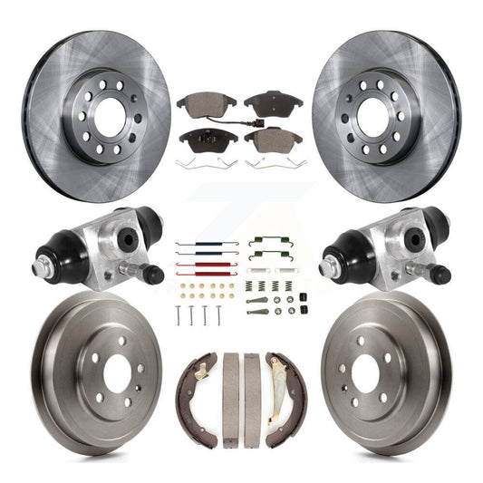 [Avant et Arrière] Disque et plaquette de frein pour Volkswagen Jetta rear brakes K8T-102937