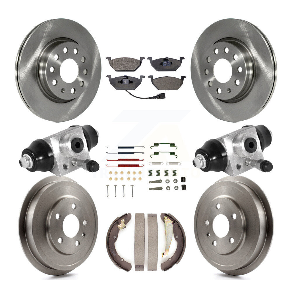 [Avant et Arrière] Disque et plaquette de frein pour Volkswagen Jetta rear brakes K8T-102940