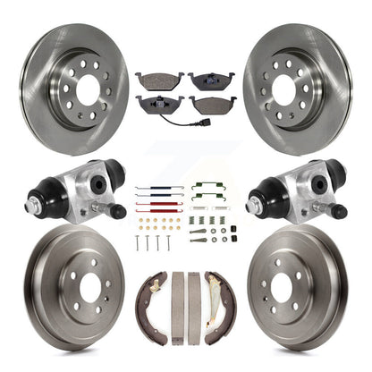 [Avant et Arrière] Disque et plaquette de frein pour Volkswagen Jetta rear brakes K8T-102940