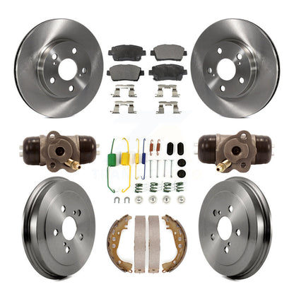 [Avant + Arrière] Kit de Disque et plaquette (céramique) de frein pour 2008 Toyota Prius K8T-102973