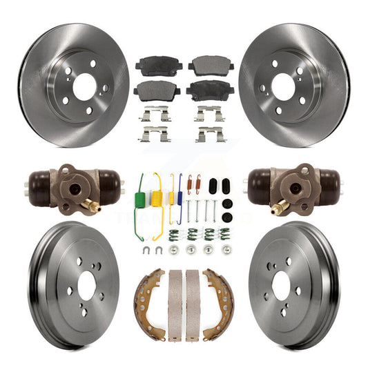 [Avant + Arrière] Kit de Disque et plaquette (céramique) de frein pour 2008 Toyota Prius K8T-102973