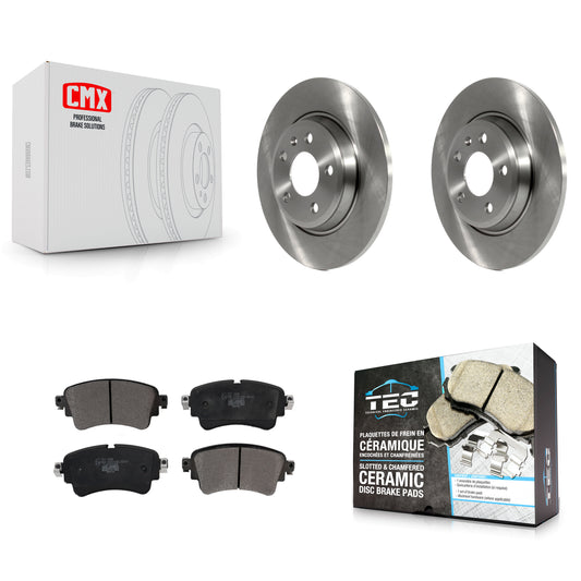 [Arrière] Kit de Disque et plaquette (céramique) de frein pour Audi A4 Quattro K8T-102982