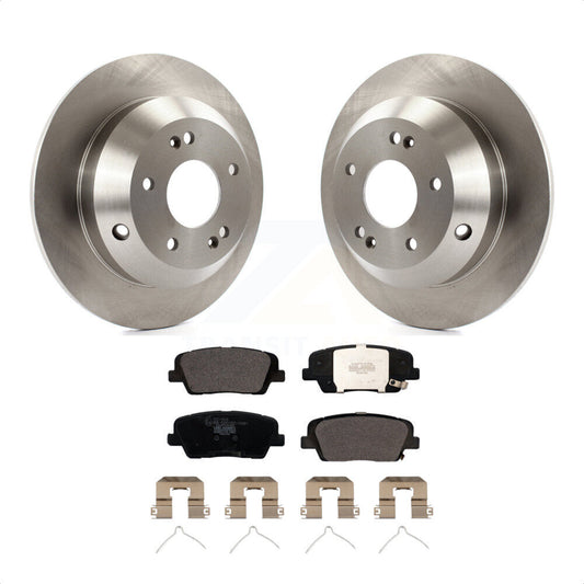 [Arrière] Kit de Disque et plaquette (céramique) de frein pour Kia Sorento Hyundai Santa Fe Sport XL K8T-102983 par Transit Auto